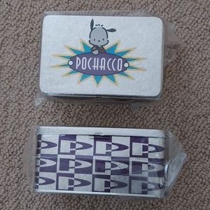 Pochacco Tin Containers